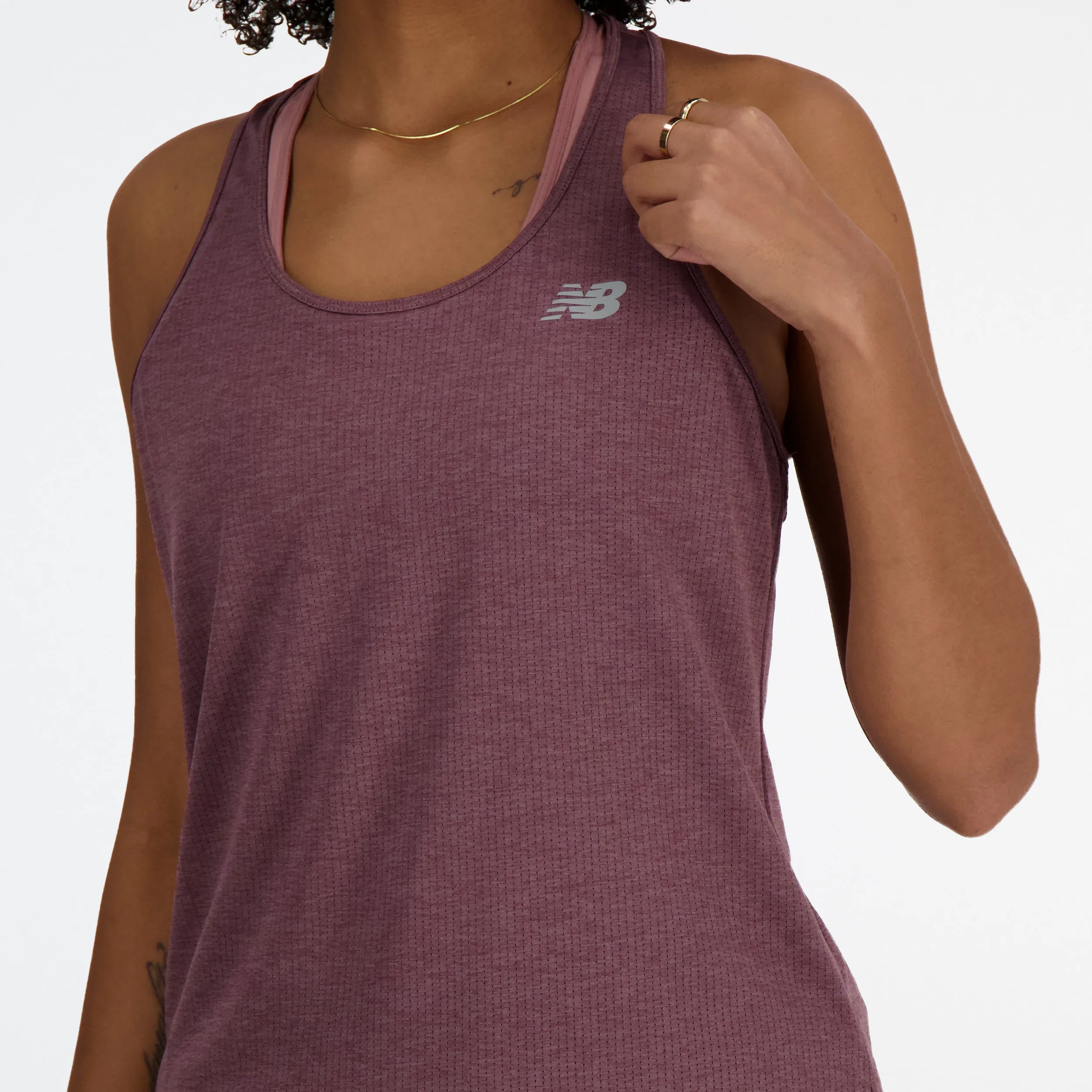 Women’s Athletics Tank (LRC - Licorice Heather)