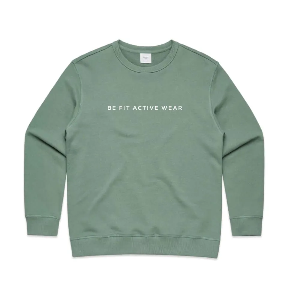 Women's ''BE-FIT ACTIVE WEAR'' Long-Sleeve Crew Jumper