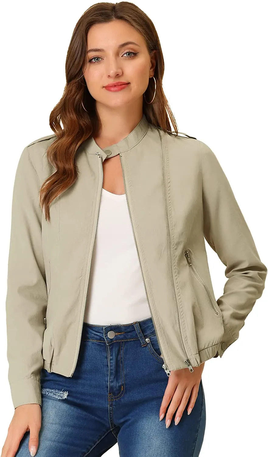 Women's Lightweight Classic Casual Coat