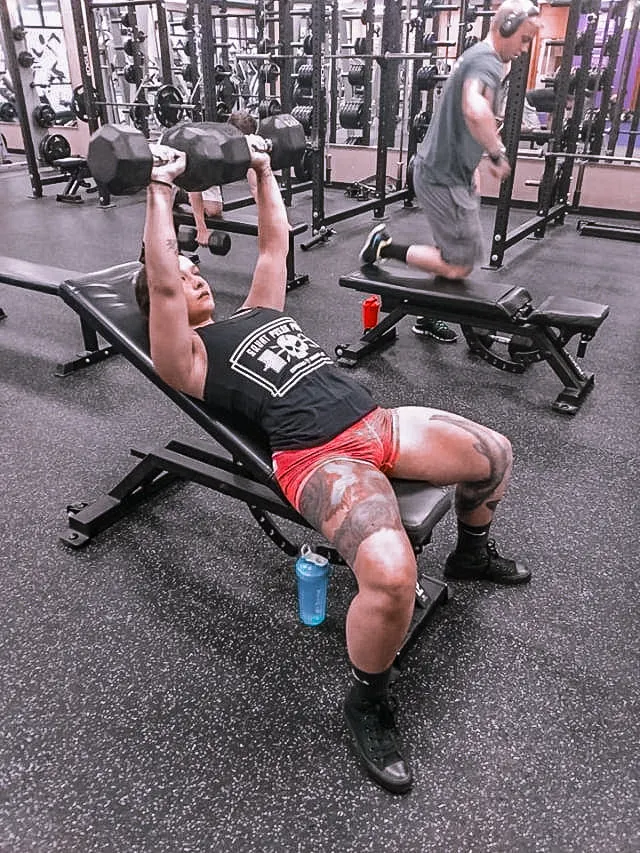 Women's Squat Press Pull (Skull) - on Black Racerback